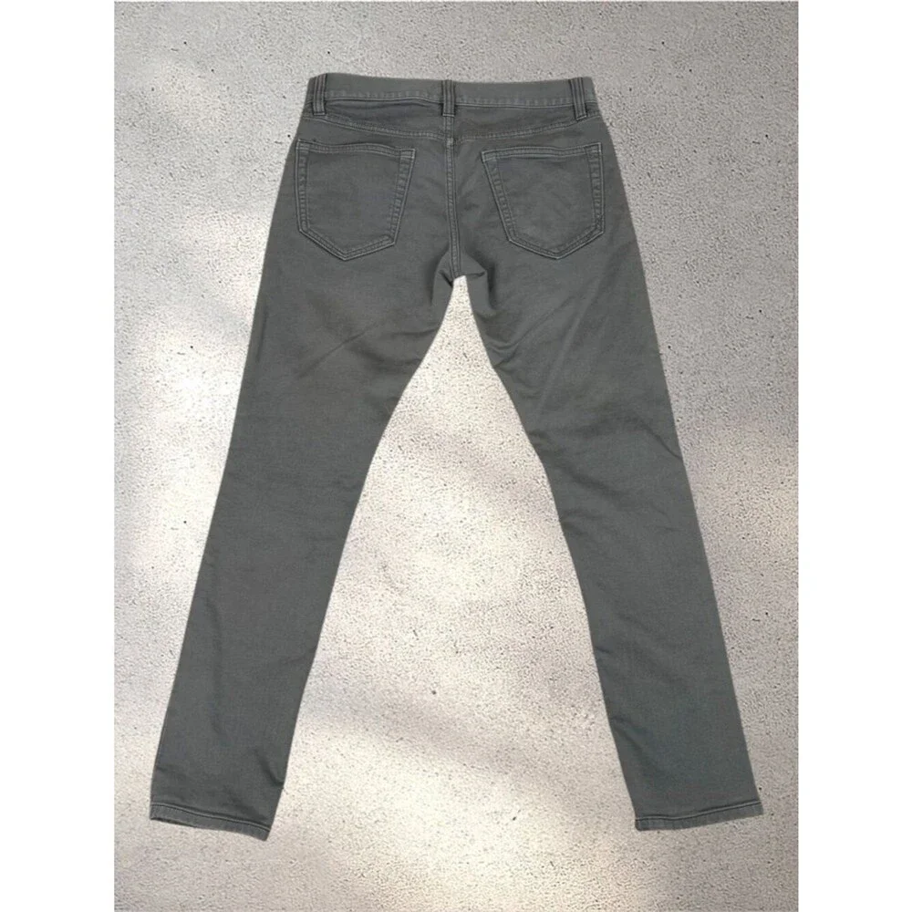 Banana Republic Traveler Pants Men’s 30x30 Green Skinny Fit Stretch Casual